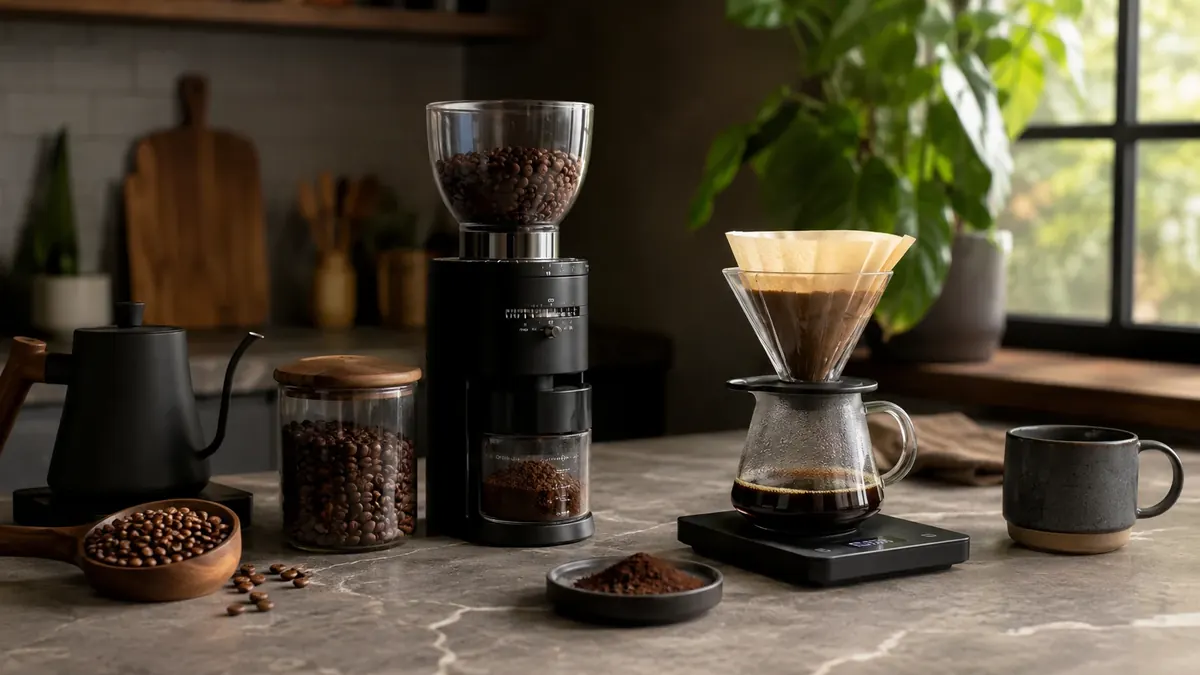 Better Home Coffee Brewing: Grind, Water, Ratio and Freshness