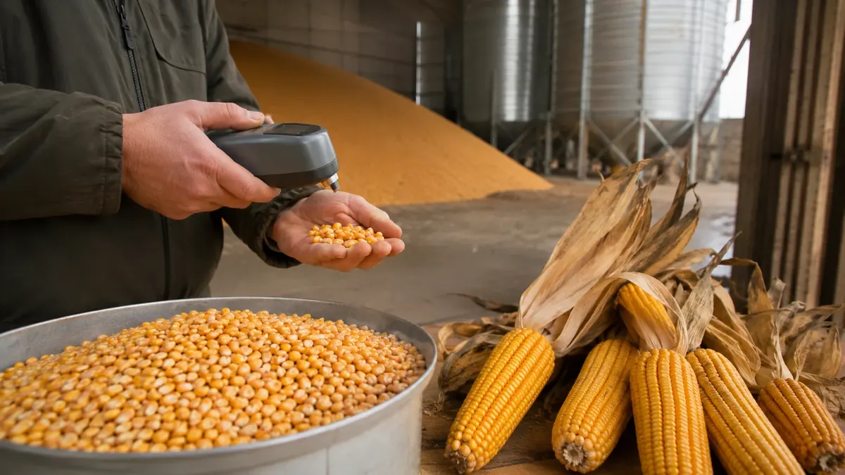 Corn Quality Basics: Moisture, Storage and Buyer Readiness